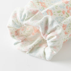 Dave&Bella Baby Girls Spring Cotton Cute Floral Print Dress