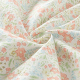 Dave&Bella Toddler Girls Breathable Cotton Cute Floral Print Dress