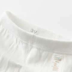 Dave&Bella Girls Autumn Beige/Grey Lace Leg Footless Tights Leggings