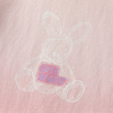 Dave&Bella Toddler Boys/Girls Versatile Light Green/Pink Lightweight Cotton T-shirt Tops