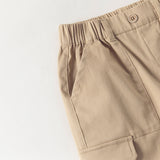 Dave&Bella Toddler Boys Khaki Soft Straight-leg Pants