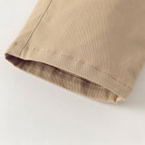 Dave&Bella Toddler Boys Khaki Soft Straight-leg Pants