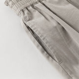 Dave&Bella Toddler Girls Adorable Pink/Grey Drawstring Loose Versatile Casual Pants