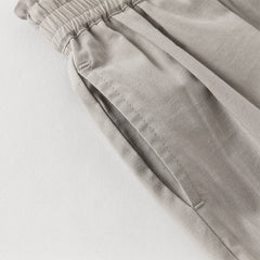 Dave&Bella Toddler Girls Adorable Pink/Grey Drawstring Loose Versatile Casual Pants