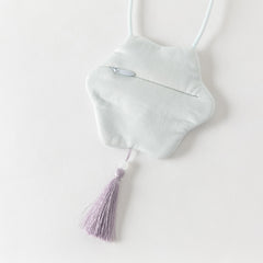 Dave&Bella Toddler Girls Chinese-style Flower Embroidery Beige Mesh Dress(wallet bag)