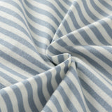 Dave&Bella Toddler Boys Blue White Striped Soft Cotton T-shirt Tops