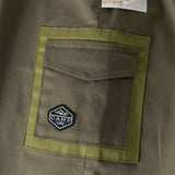 Dave&Bella Toddler Boys Army Green Cotton Casual Loose Pants