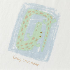 Dave&Bella Toddler Boys Purple/Beige Long Sleeve Breathable Cotton T-shirt Tops