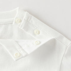 Dave&Bella Toddler Boys Purple/Beige Long Sleeve Breathable Cotton T-shirt Tops