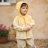 Dave&Bella Toddler Boys Charming Yellow Outwear Comfortable Hooded Jackets