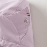 Dave&Bella Toddler Boys/Girls Balck/Purple Waterproof Hooded Fleece Outdoor Jackets