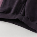 Dave&Bella Toddler Boys Purple Playful Bear Print Turtle Long Sleeve Top Pant Suits