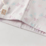 Dave&Bella Toddler Girls Summer Cute Butterfly Print/Floral Print Breathable Slim Leggings
