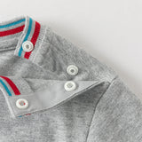 Dave&Bella Toddler Boys Grey Playful Print T-shirt Pant Suits