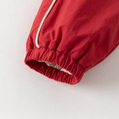 Dave&Bella Kids Boys Casual Beige Turtle Long Sleeve Jackets