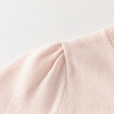 Dave&Bella Toddler Girls Sweet Pink Cotton Lightweight Casual Sweater Cardigans