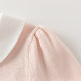 Dave&Bella Toddler Girls Cute Pink Long Sleeve Princess Mesh Dress