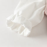 Dave&Bella Toddler Girls Adorable Grey Pink Long-sleeved Sweater Cardigans