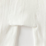 Dave&Bella Kids Girls Grey/Beige Cute Bow Slim Stretchable Footed Tights