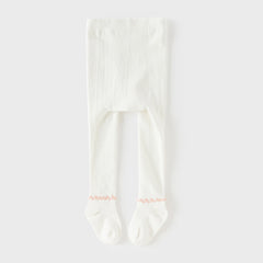 Dave&Bella Kids Girls Grey/Beige Cute Bow Slim Stretchable Footed Tights Leggings