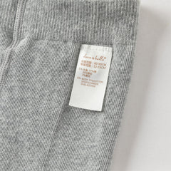 Dave&Bella Kids Girls Grey/Beige Cute Bow Slim Stretchable Footed Tights Leggings