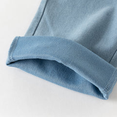 Dave&Bella Toddler Girls Fashion Denim Blue Straight-leg Casual Jeans