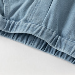 Dave&Bella Toddler Girls Fashion Denim Blue Straight-leg Casual Jeans