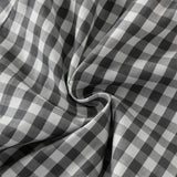Dave&Bella Toddler Girls Classic Black White Plaid Soft Cotton Drawstring Pants