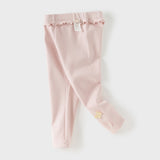 Dave&Bella Toddler Girls Multi-color Slim Soft Leggings