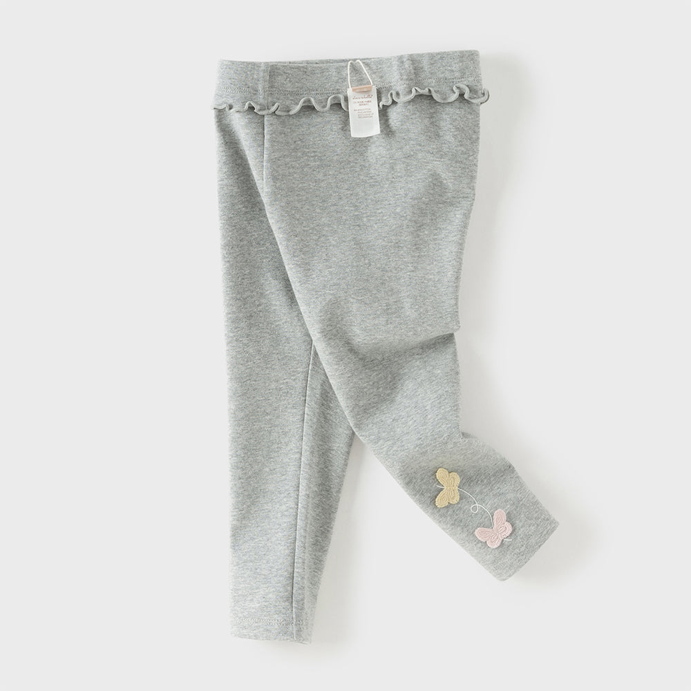 Dave&Bella Toddler Girls Multi-color Slim Soft Leggings