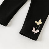 Dave&Bella Toddler Girls Multi-color Slim Soft Leggings