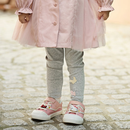 Dave&Bella Toddler Girls Multi-color Slim Soft Leggings