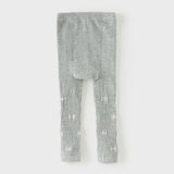 Dave&Bella Toddler Girls Grey/Beige Butterfly Print Leggings