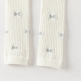 Dave&Bella Toddler Girls Grey/Beige Butterfly Print Leggings