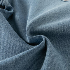 Dave&Bella Toddler Boys Fashion Denim Blue Loose Comfortable Jeans