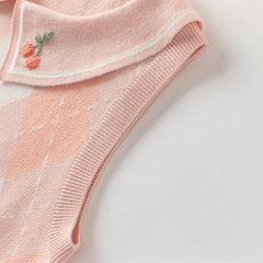 Dave&Bella Toddler Girls Adorable Pink Sleeveless Comfortable Tank Tops