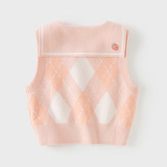 Dave&Bella Toddler Girls Adorable Pink Sleeveless Comfortable Tank Tops