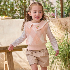 Dave&Bella Toddler Girls Adorable Pink Sleeveless Comfortable Tank Tops