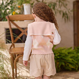 Dave&Bella Toddler Girls Adorable Pink Sleeveless Comfortable Tank Tops