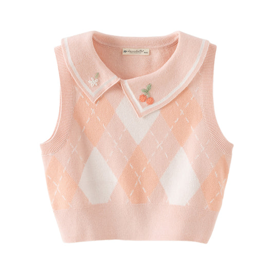 Dave&Bella Toddler Girls Adorable Pink Sleeveless Comfortable Tank Tops