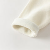 Dave&Bella Toddler Girls Beige College-style Breathable Cotton Sweater Cardigans