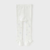 Dave&Bella Girls Elegant White Footed Tights
