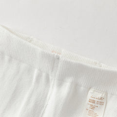 Dave&Bella Girls Elegant White Footed Tights