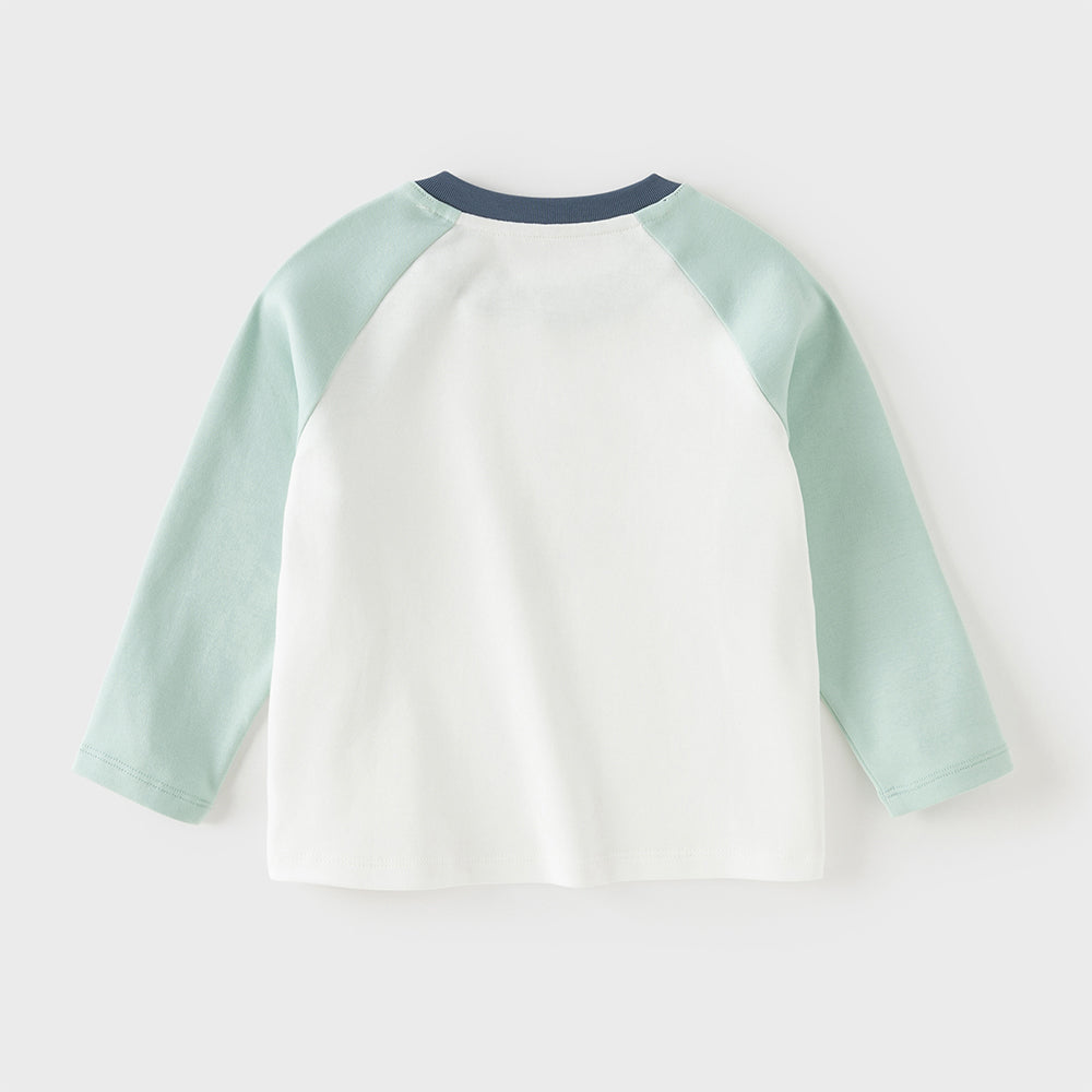 Dave&Bella Toddler Girls/Boys Multi-color Cute Playful Animal Print Soft Cotton T-shirt Tops