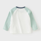 Dave&Bella Toddler Girls/Boys Multi-color Cute Playful Animal Print Soft Cotton T-shirt Tops