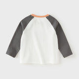 Dave&Bella Toddler Girls/Boys Multi-color Cute Playful Animal Print Soft Cotton T-shirt Tops