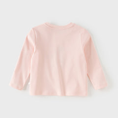 Dave&Bella Toddler Girls/Boys Multi-color Playful Print Soft Cotton T-shirt Tops