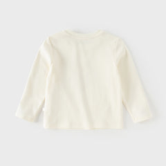 Dave&Bella Toddler Girls/Boys Multi-color Playful Print Soft Cotton T-shirt Tops