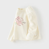 Dave&Bella Toddler Girls/Boys Multi-color Playful Print Soft Cotton T-shirt Tops