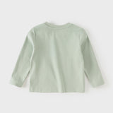 Dave&Bella Toddler Girls/Boys Multi-color Playful Print Soft Cotton T-shirt Tops